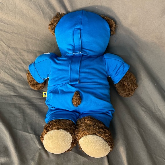 14” Marvel Avengers Captain America Build A Bear with Extra Super Dino Outfit - Picture 3 of 8